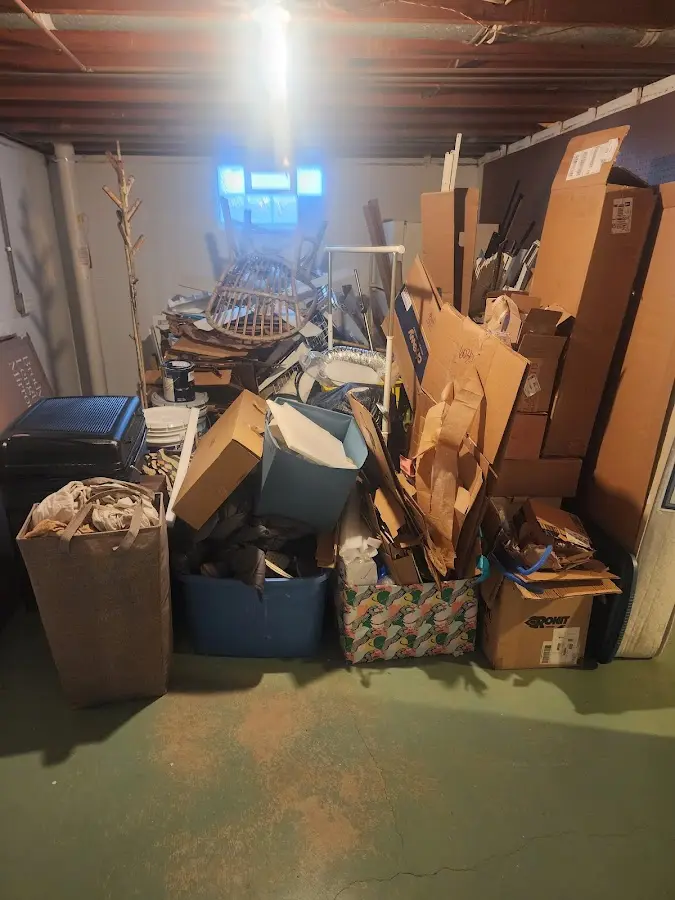 Roll-off dumpster container at job site for Construction Dumpster Rental in Santaquin